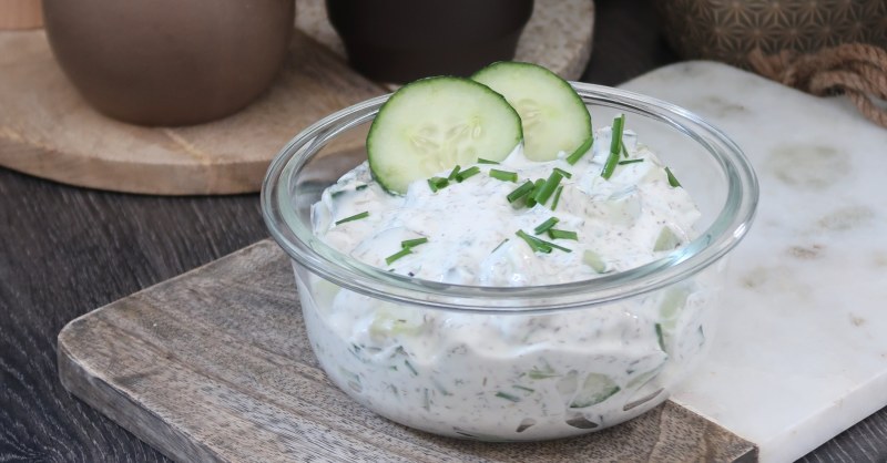 Tzaziki concombre skyr