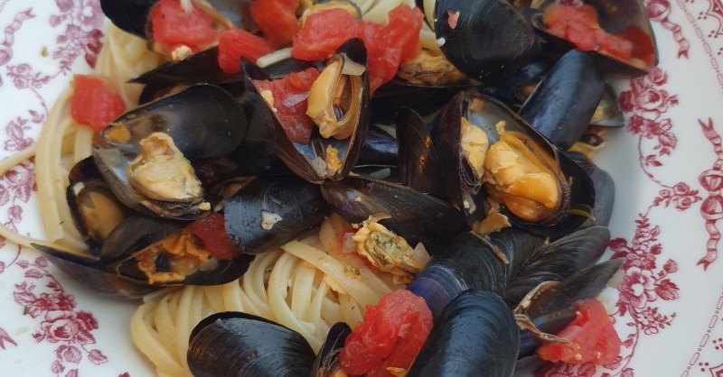 Tagliatelles aux moules