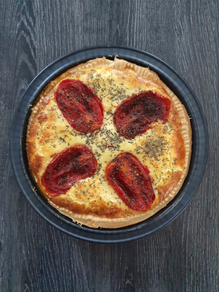 Tarte thon tomate ratatouille