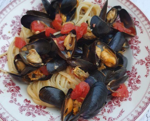 Tagliatelles aux moules