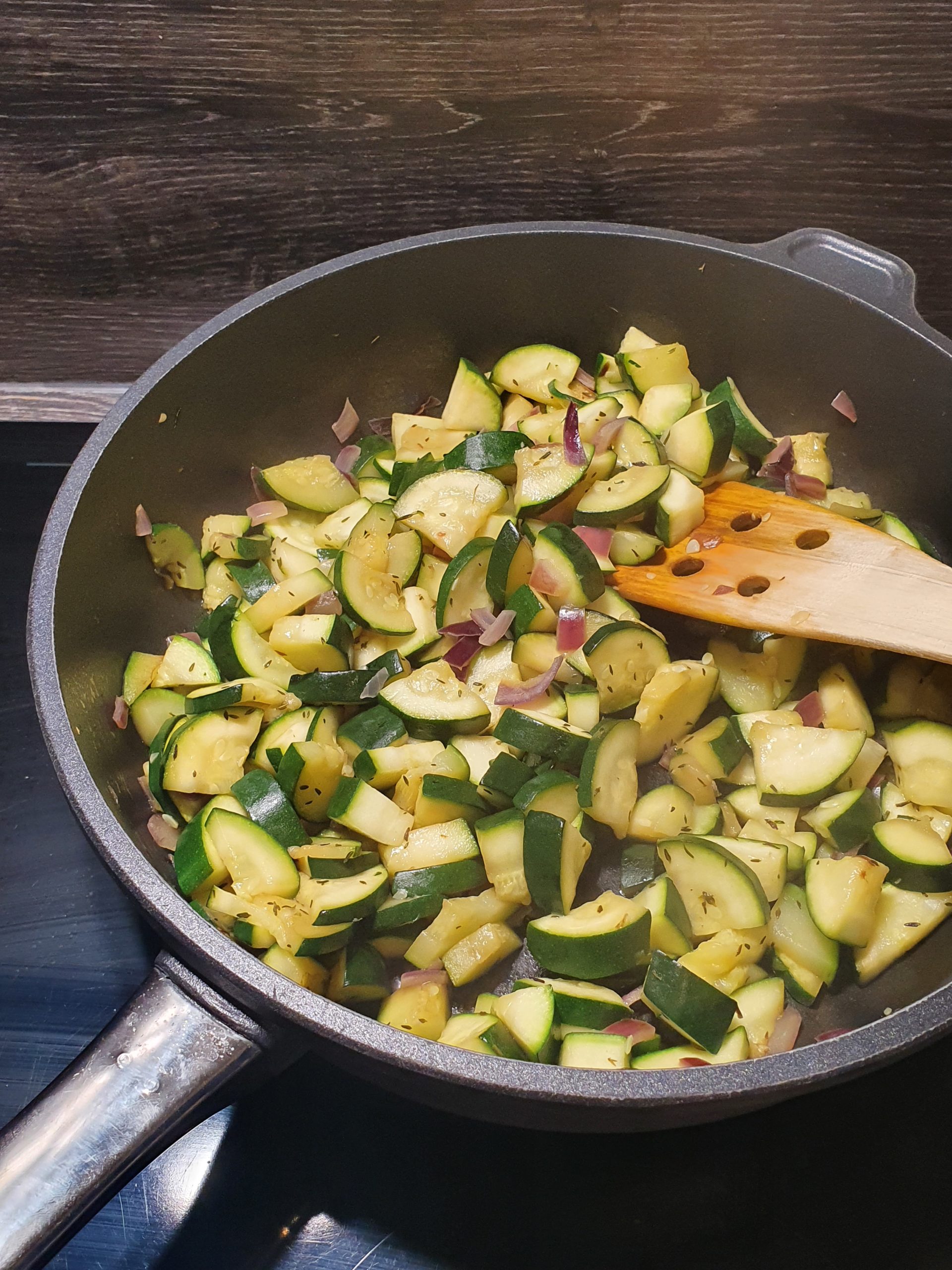 Gratin de courgettes au boeuf