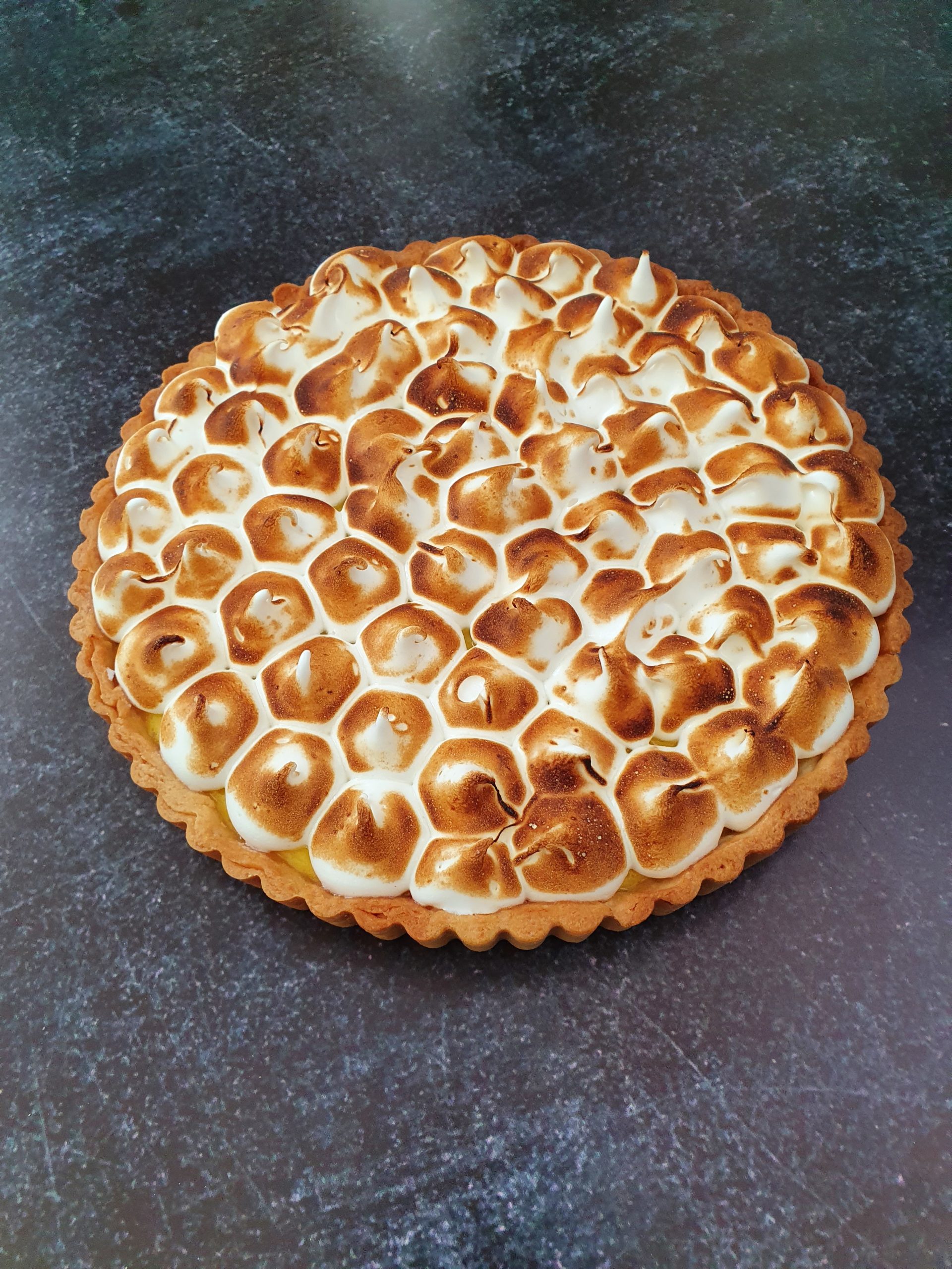 La recette facile de la tarte au citron meringuée