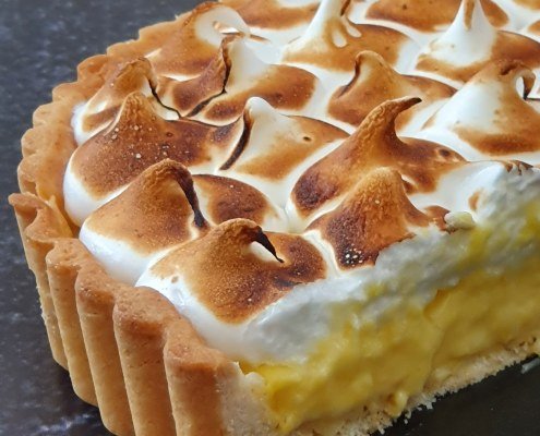 Tarte au citron meringuée