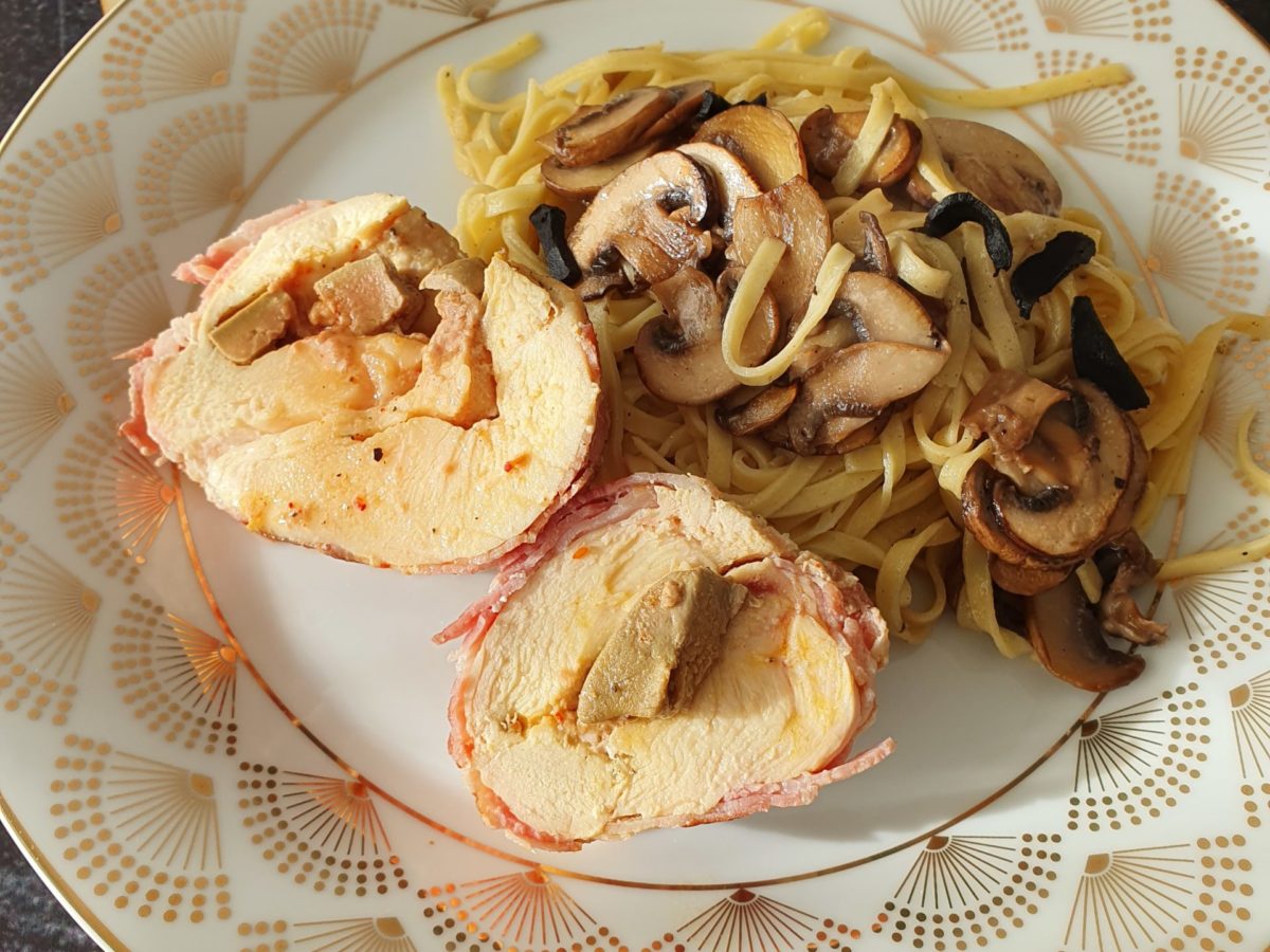 Temps De Cuisson Ballotin De Pintade Au Four Ballotine de volaille au foie gras | Audrey Cuisine