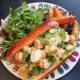 sandwich aux crevettes comme un lobster roll