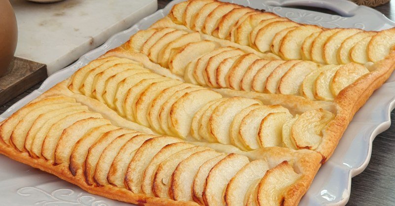 Tarte fine aux pommes