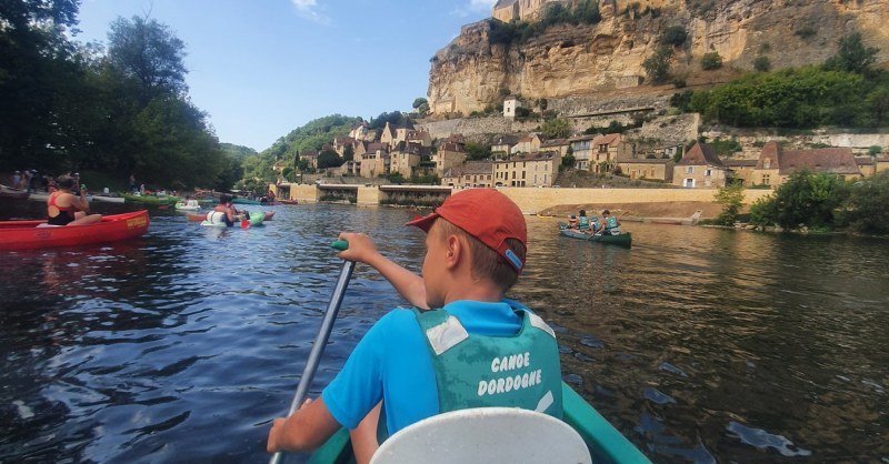 Canoé en Dordogne