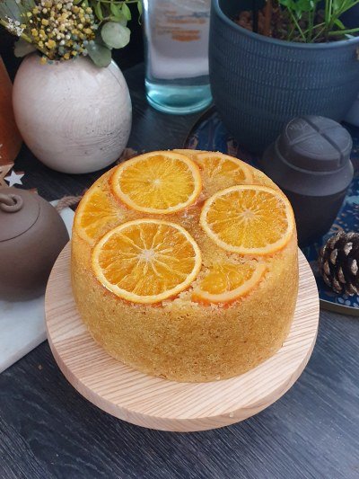 Gâteau vapeur à l'orange