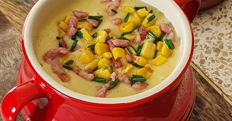 Corn Chowder, soupe de maïs