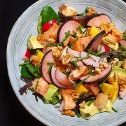 Salade Bowl au saumon fumé