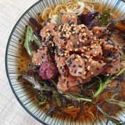 Ramen au thon à la sauce soja