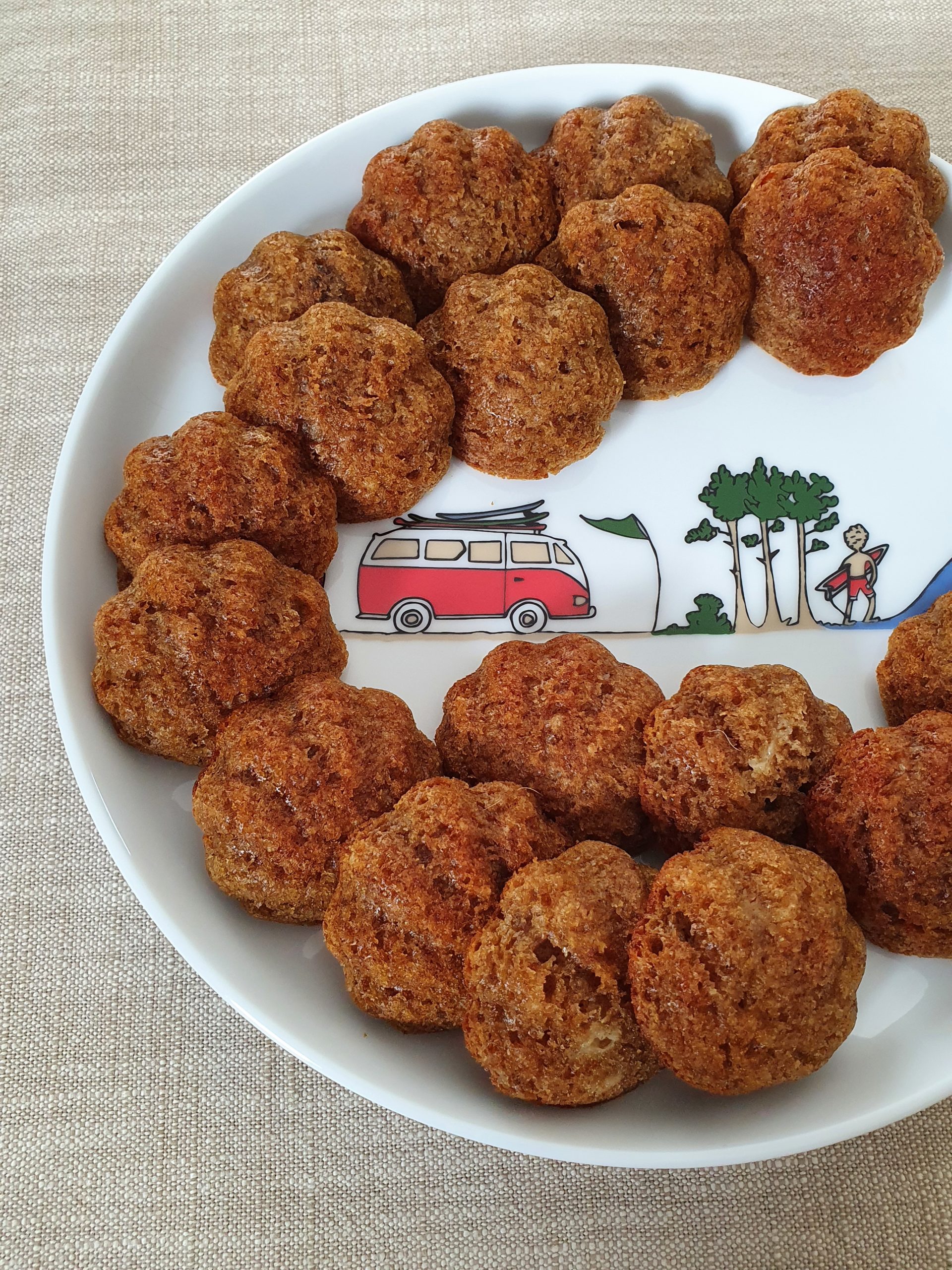 Madeleines Sans Sucre A La Puree De Dattes Audrey Cuisine