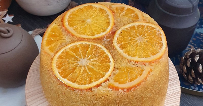 Gâteau vapeur à l'orange