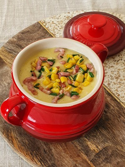 Corn Chowder, soupe de maïs