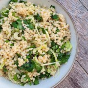 Perles de couscous en salade