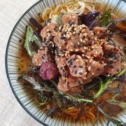 Ramen au thon à la sauce soja