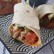 Fajitas végétariens aux protéines de soja