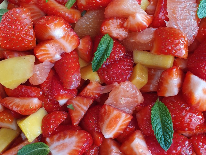 La recette parfaite de la salade de fraises