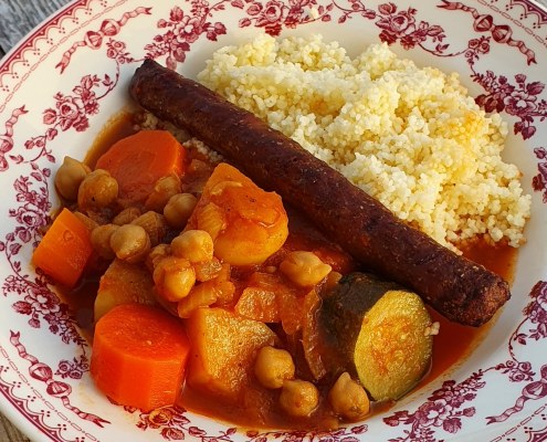 Couscous maison aux légumes