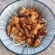 Poulet sauté aux Shiitakés