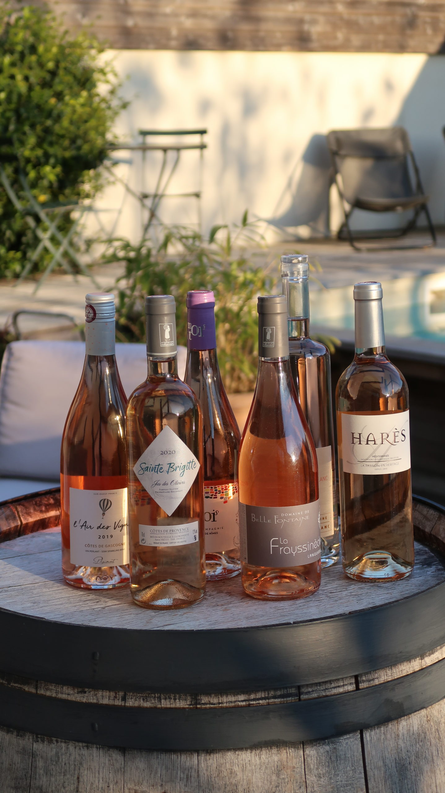 Ma sélection de vins rosés pour cet été