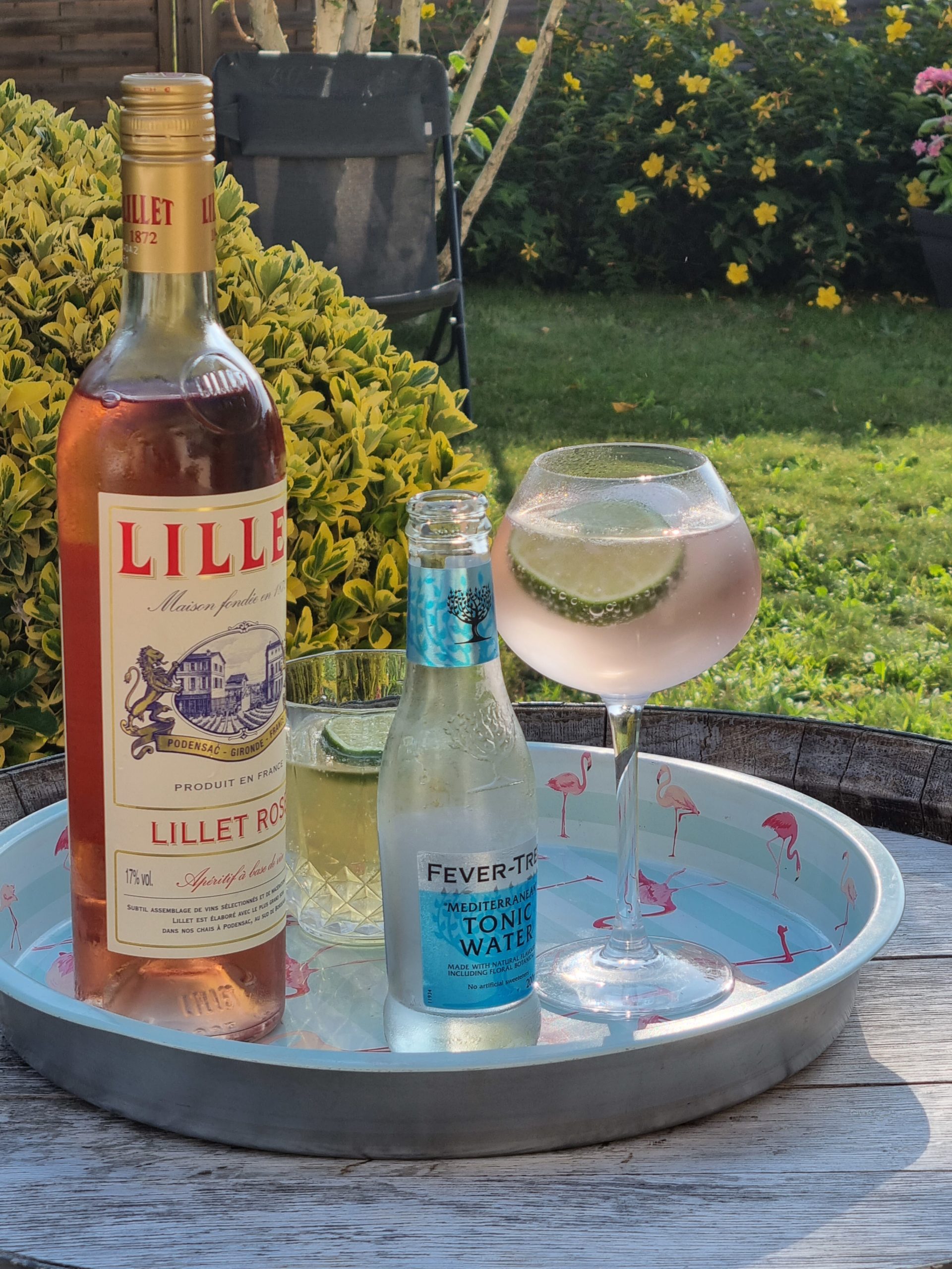 Ma recette Girly du cocktail Pink Lillet Spritz