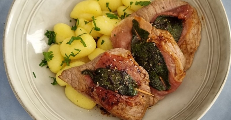 Saltimboca d'escalopes de veau