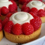 Tartelettes vanille framboise