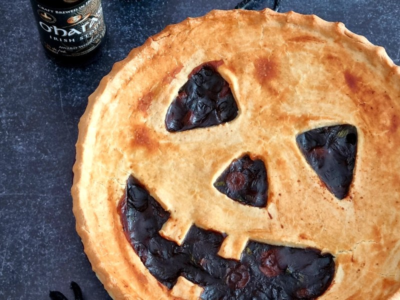 Tourte d'Halloween au boeuf