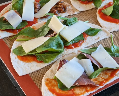 Tortillas façon Pizza