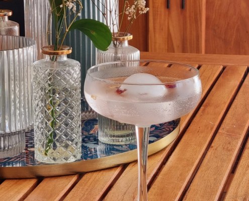 Cocktail Sakura Japonais
