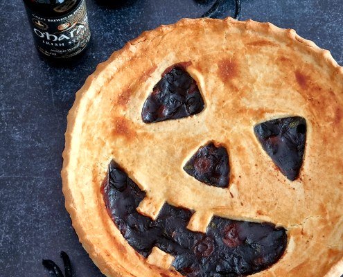 Tourte d'Halloween au boeuf