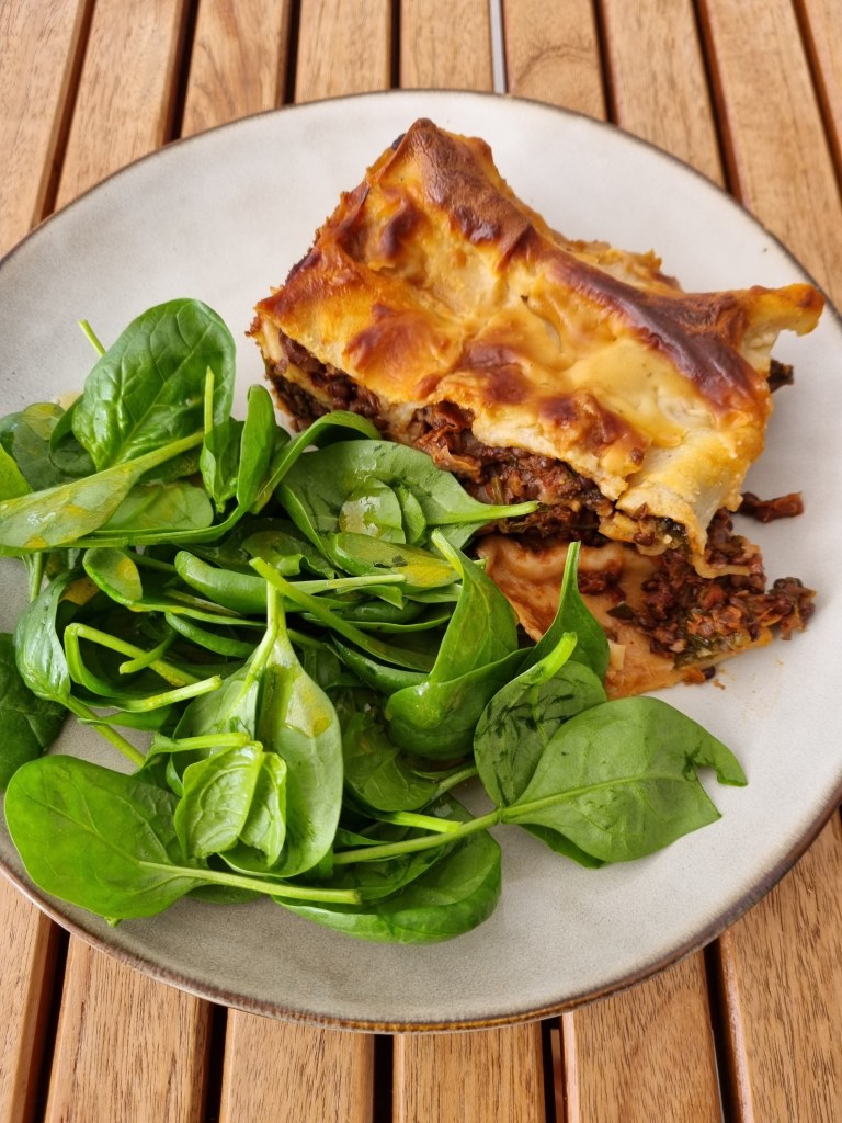 Lasagnes végétariennes aux lentilles