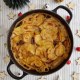 Gratin de pommes de terre aux cèpes et aux gésiers confits