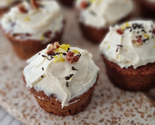 Muffin carrot cake