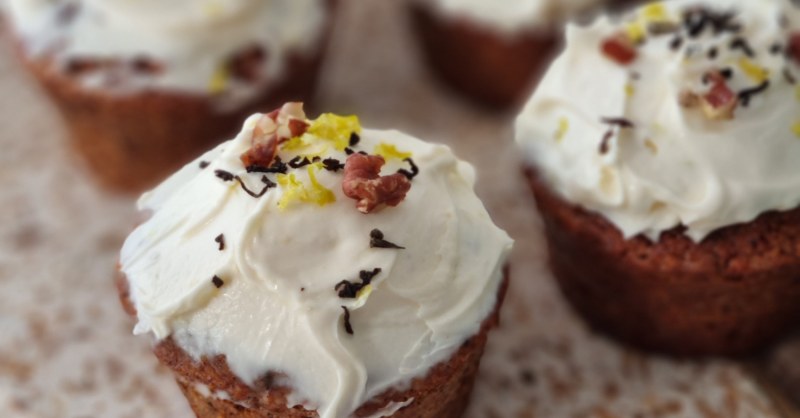 Muffin carrot cake