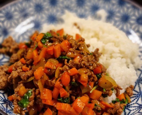 Boeuf sauté bulgogi