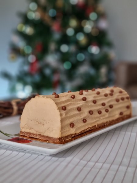 Buche facile aux speculoos