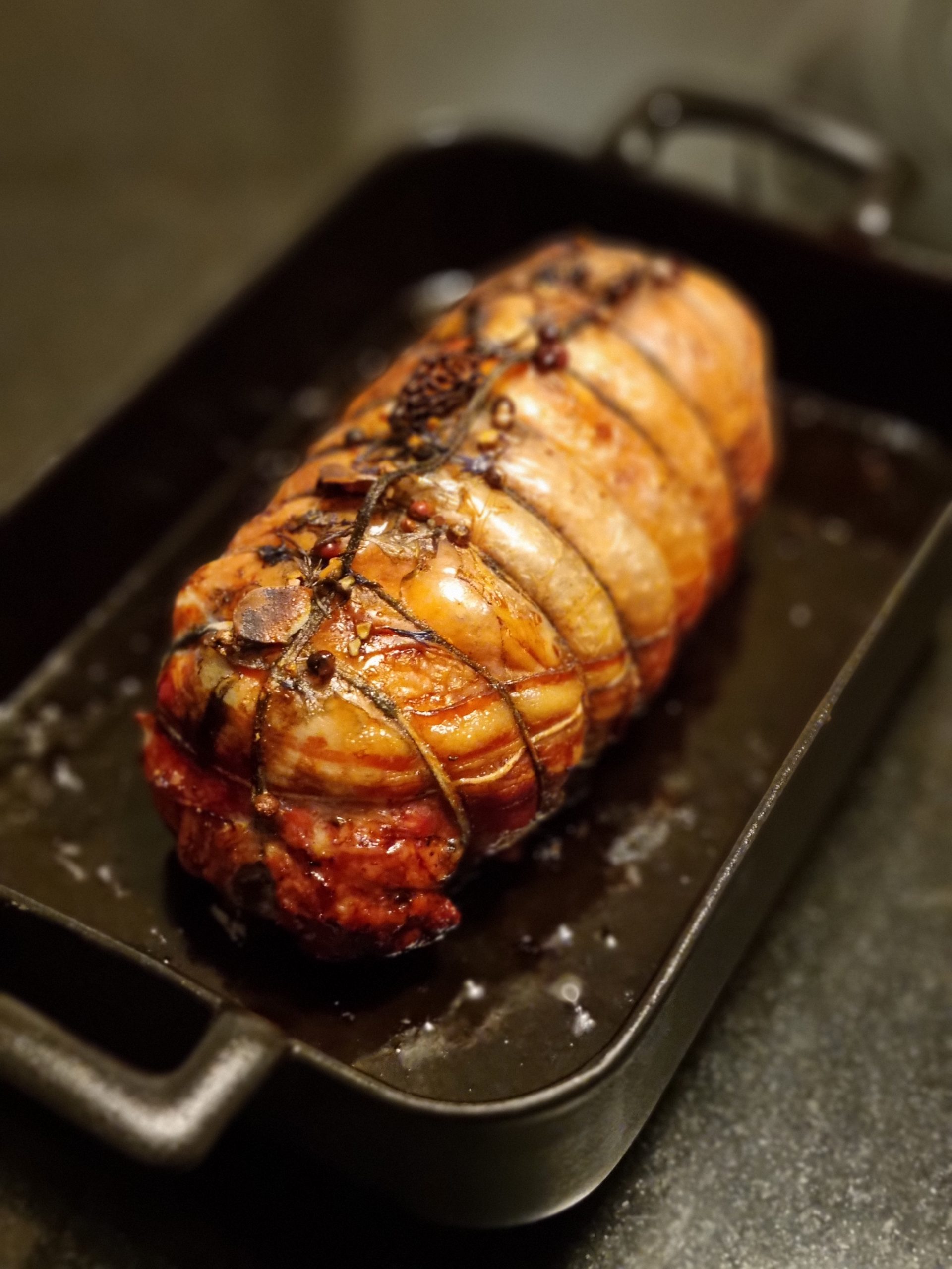 Cuisson Rôti De Poularde Farcie Au Four