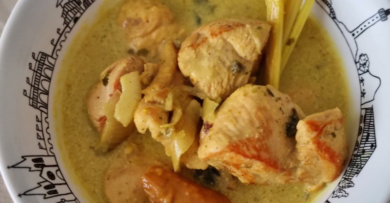 Poulet au lait de coco