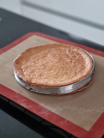 sablé breton pour tarte aux fruits après cuisson