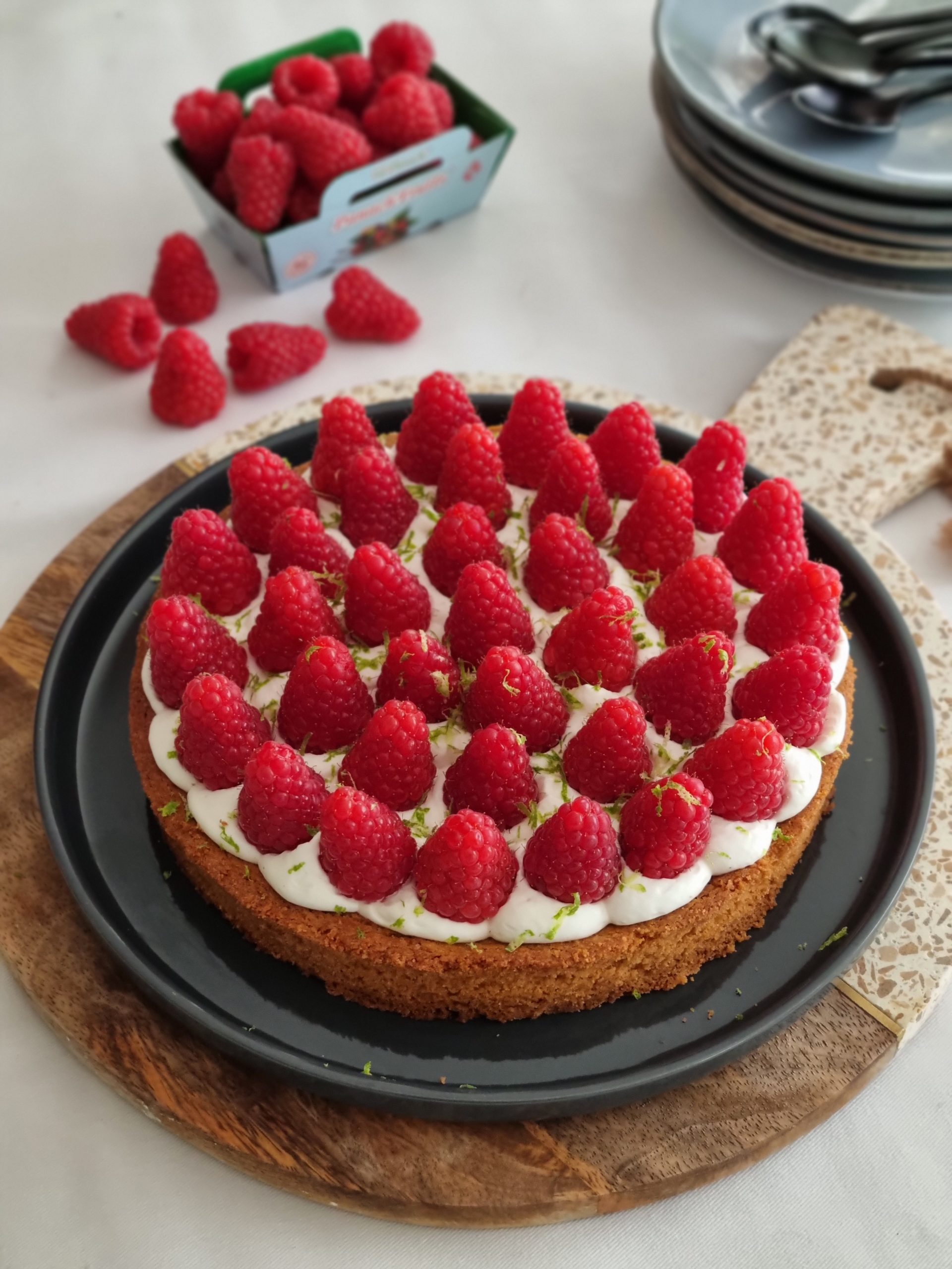 Quelle est la meilleure recette de tarte aux framboises ?
