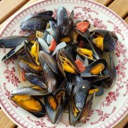 Moules au chorizo