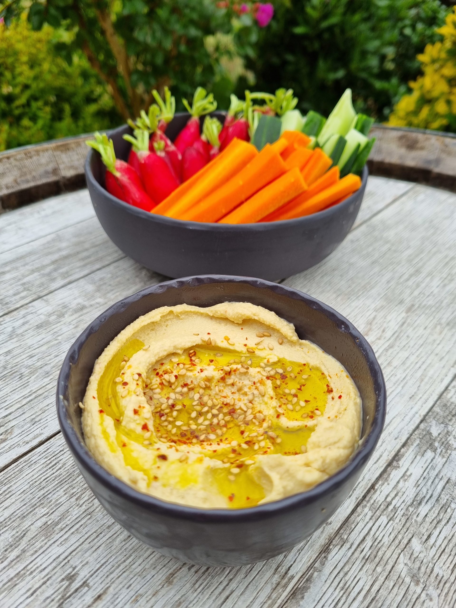 houmous léger
