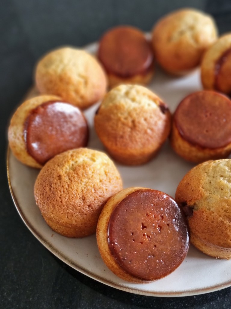 Muffins aux éclats de caramel 