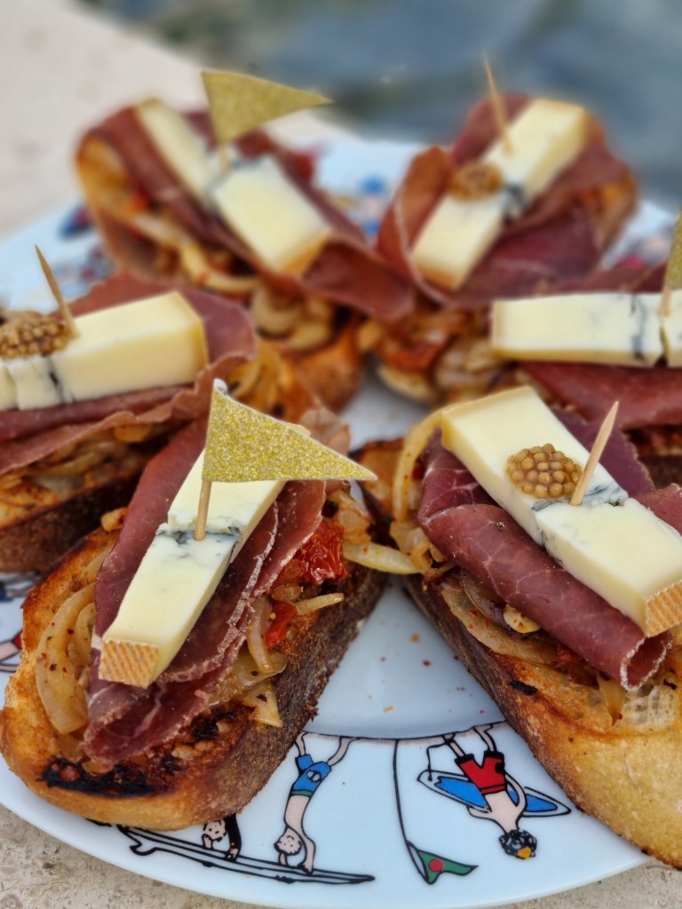 Pintxos au Morbier