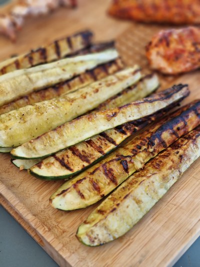 courgettes grillées au barbecue