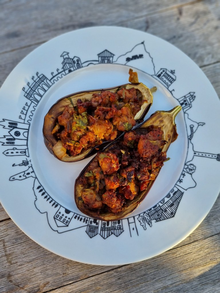 aubergines farcies