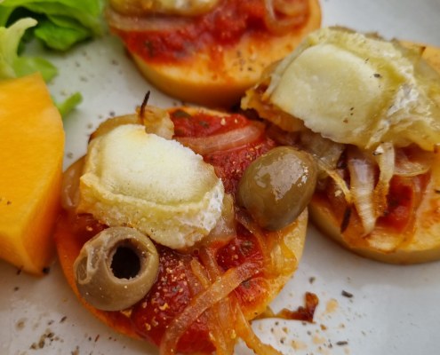 panisse façon pizza