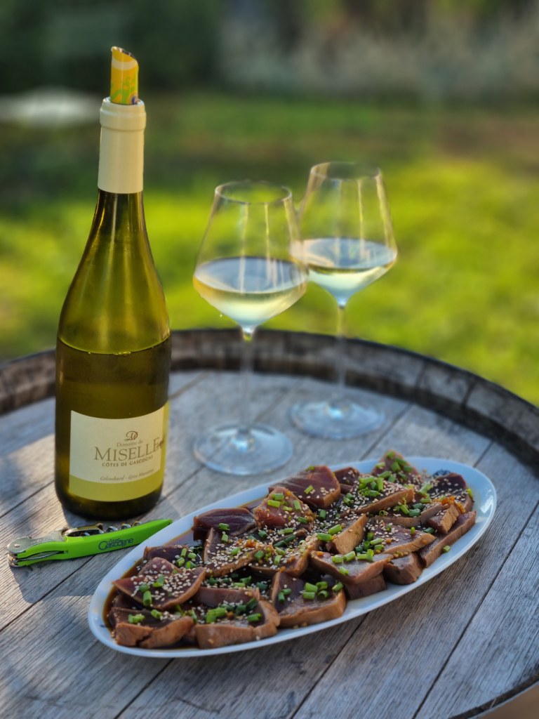 La recette topissime du Tataki de thon aux agrumes